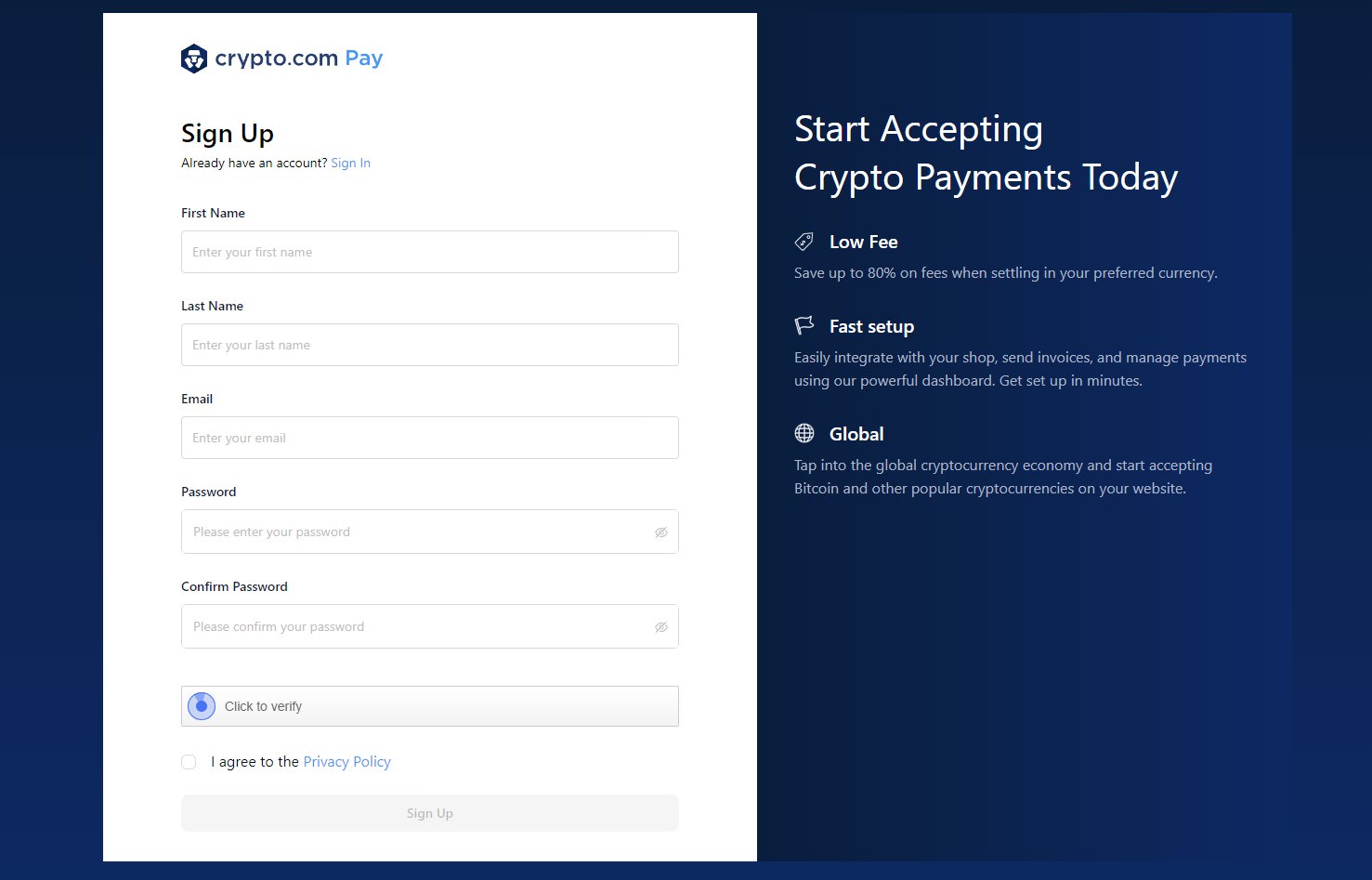 How to Accept Crypto Payments Using Crypto.com Pay - Hongkiat