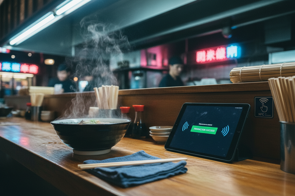 USDC NFC Tap POS Systems for Restaurants Accepting Crypto