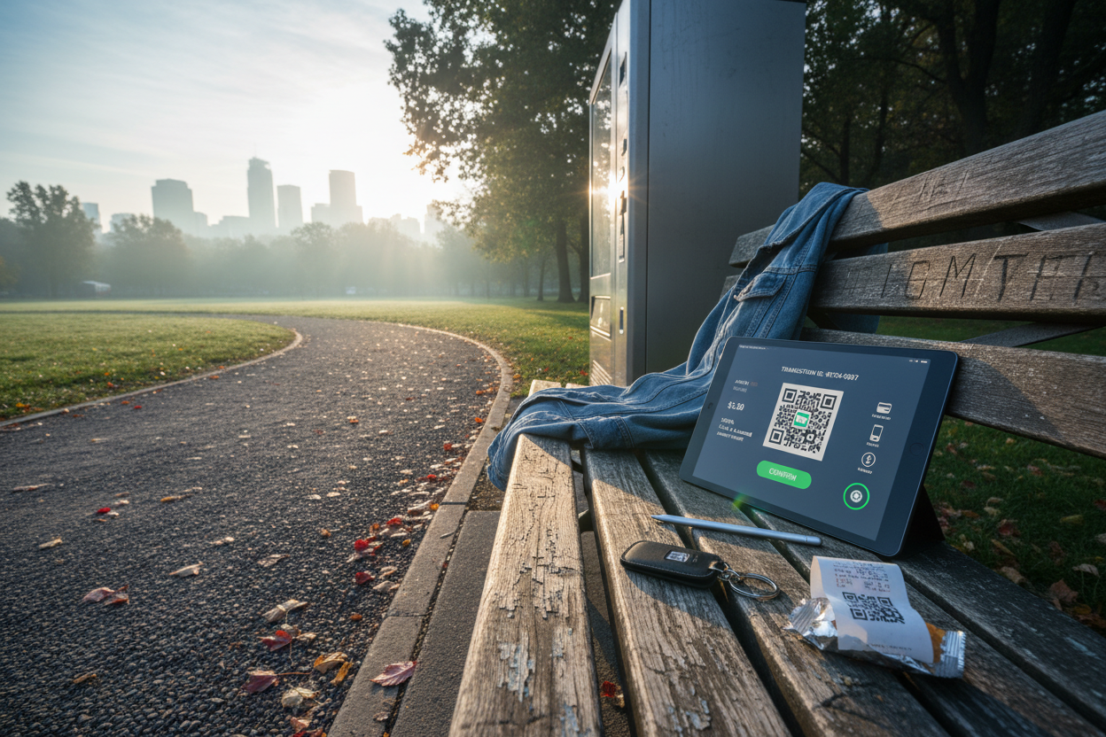 USDC Lightning POS Terminals for Vending Machines with Offline NFC and QR Support